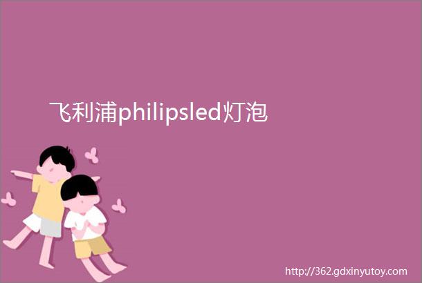 飞利浦philipsled灯泡