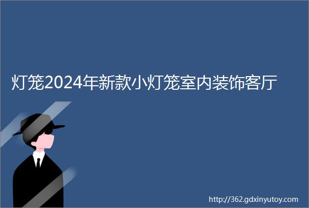 灯笼2024年新款小灯笼室内装饰客厅