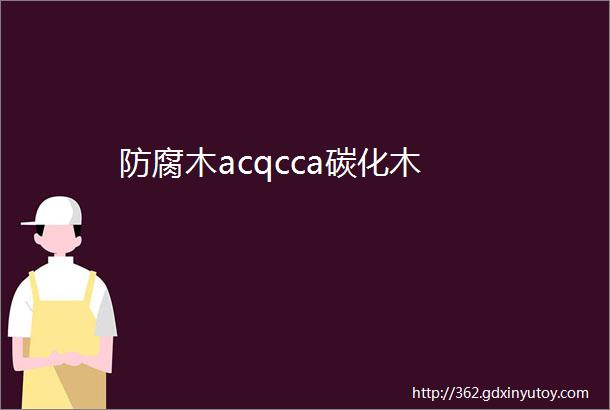 防腐木acqcca碳化木